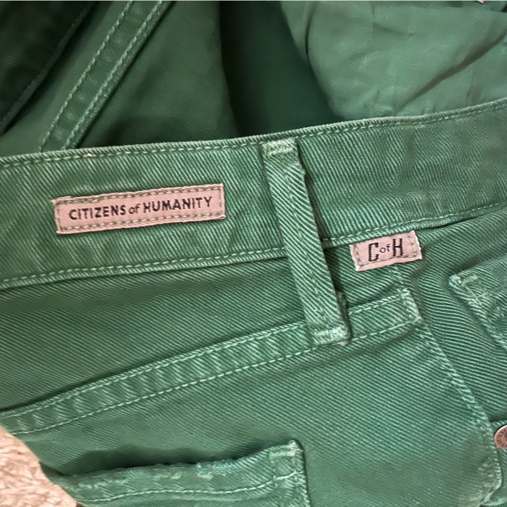 Distressed Green Jeans by Citizens of Humanity | 24